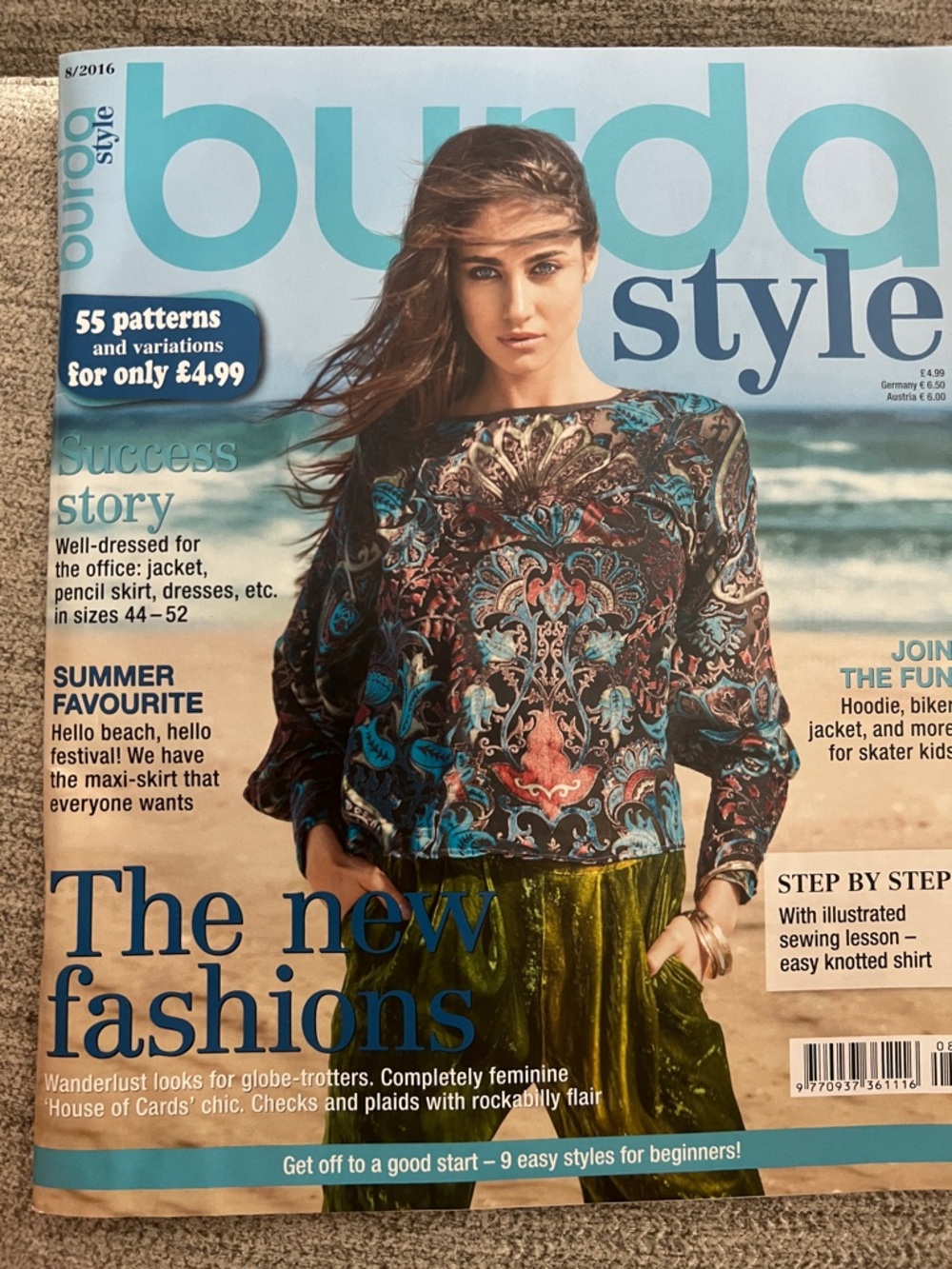 Burda Style Pattern Fashion Magazine
